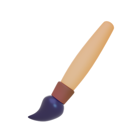 Paint Brush  3D Icon