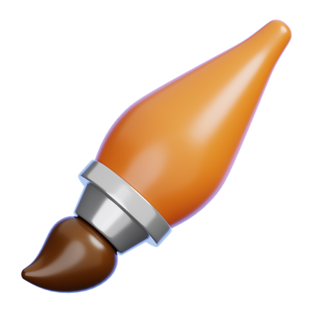 Paint Brush  3D Icon