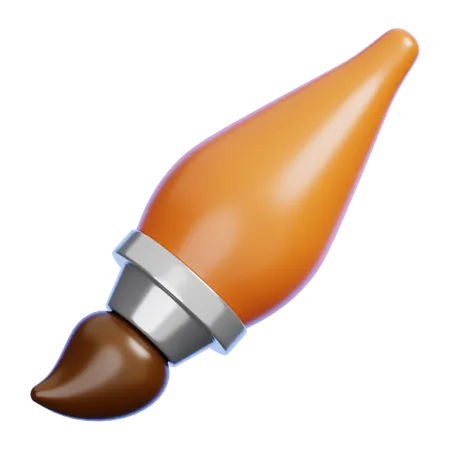 Paint Brush  3D Icon