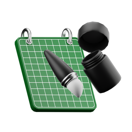 Paint Brush  3D Icon