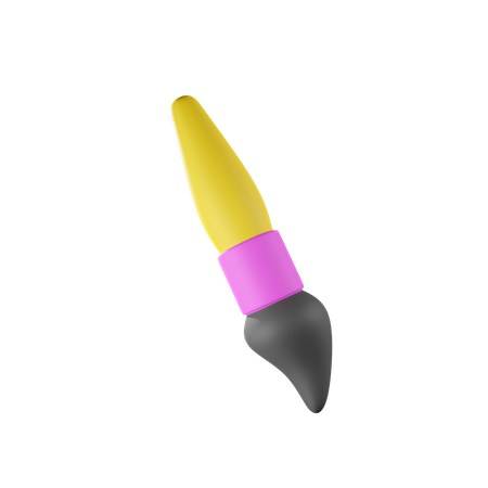 Paint Brush  3D Icon