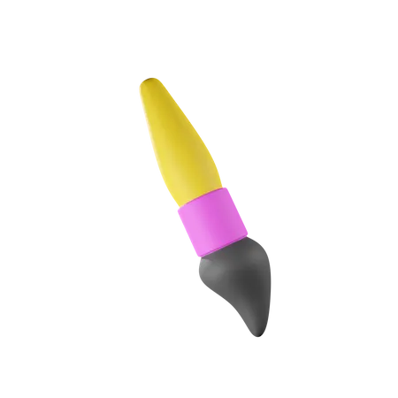 Paint Brush  3D Icon