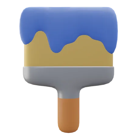 Paint Brush  3D Icon