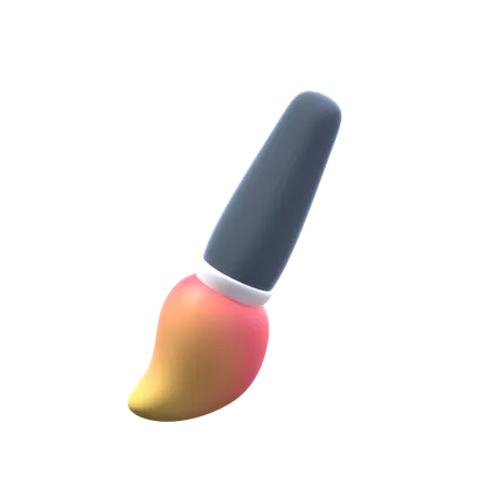 Paint Brush  3D Icon