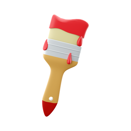 Paint Brush  3D Icon