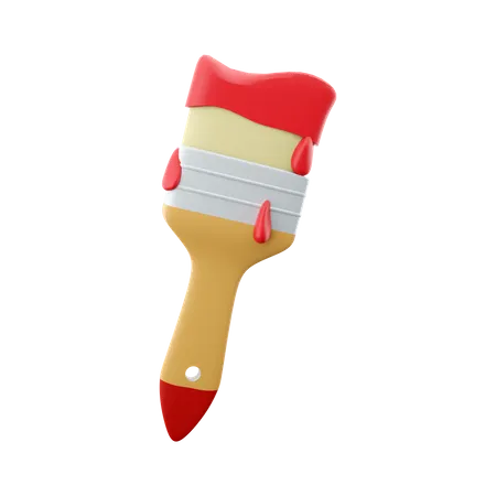 Paint Brush  3D Icon