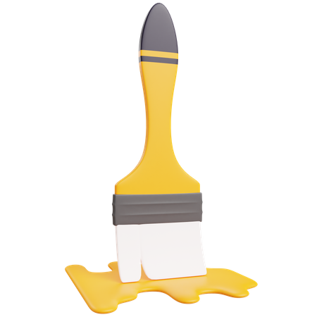 Paint Brush  3D Icon