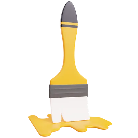 Paint Brush  3D Icon