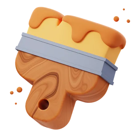 Paint Brush  3D Icon