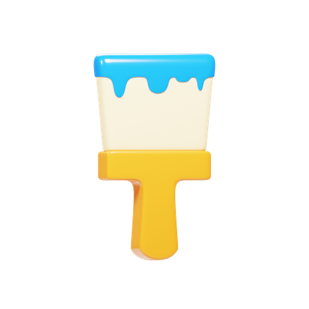 Paint Brush  3D Icon