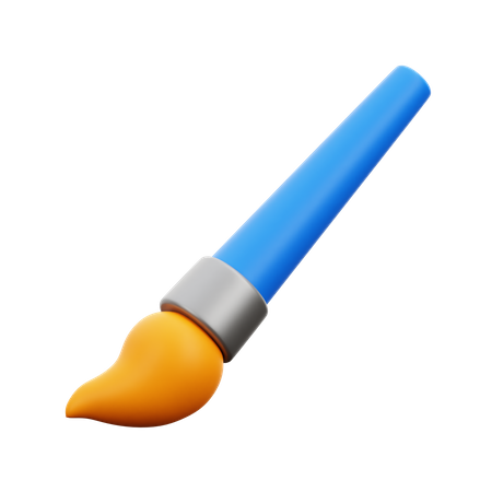 Paint Brush  3D Icon