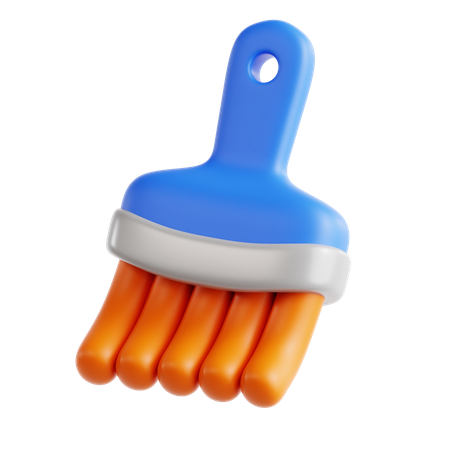 Paint Brush  3D Icon