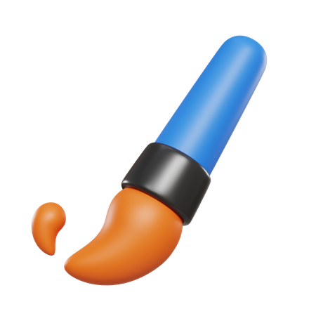 Paint Brush  3D Icon