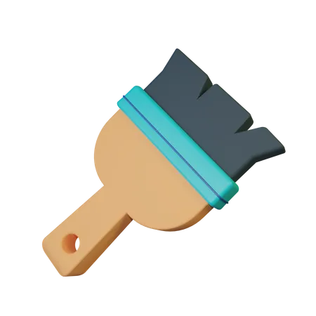 Paint Brush  3D Icon