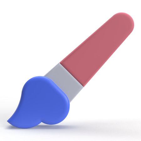 Paint Brush  3D Icon