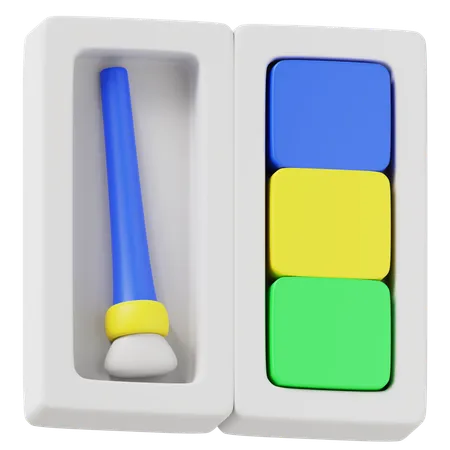 Paint Brush  3D Icon