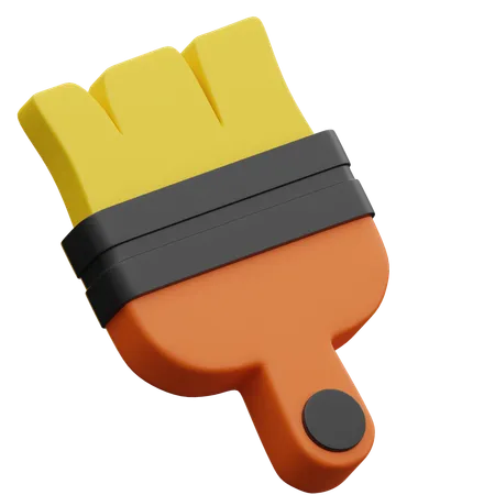 Paint Brush  3D Icon