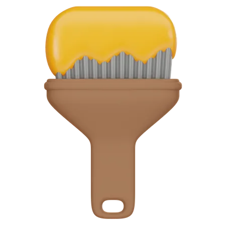 Paint Brush  3D Icon