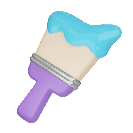 Paint Brush  3D Icon