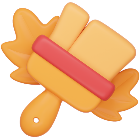 Paint Brush  3D Icon