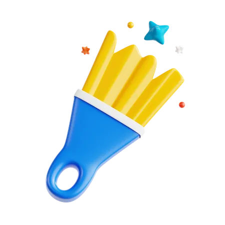 Paint Brush  3D Icon