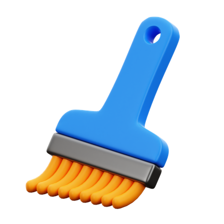 Paint Brush  3D Icon