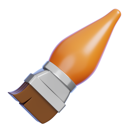 Paint Brush  3D Icon