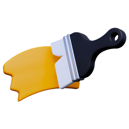 Paint Brush  3D Icon