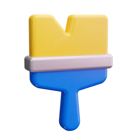 Paint Brush  3D Icon