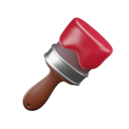 Paint Brush  3D Icon