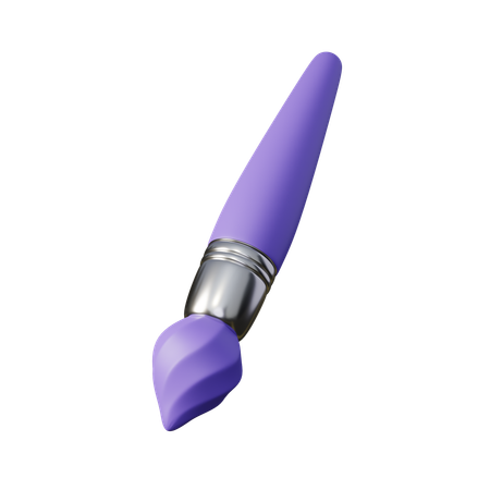 Paint Brush  3D Icon