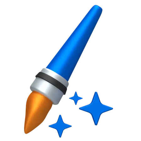 Paint Brush  3D Icon
