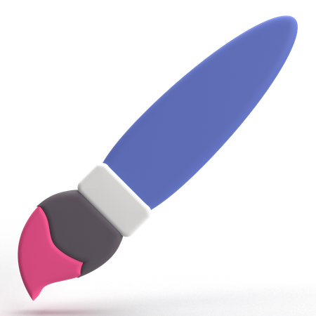 Paint Brush  3D Icon