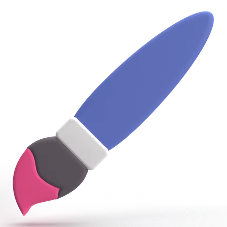 Paint Brush  3D Icon