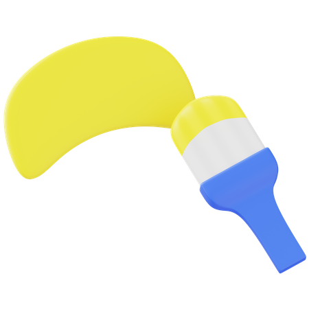 Paint Brush  3D Icon