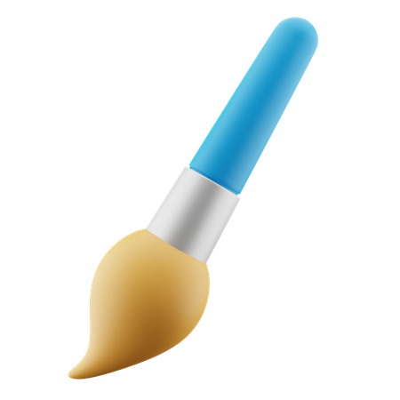 Paint Brush  3D Icon