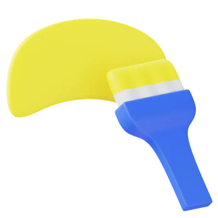 Paint Brush  3D Icon