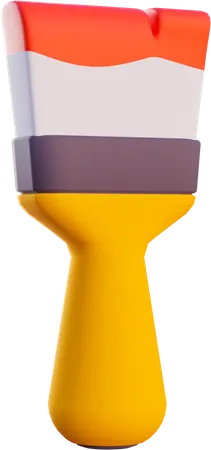Paint Brush  3D Icon
