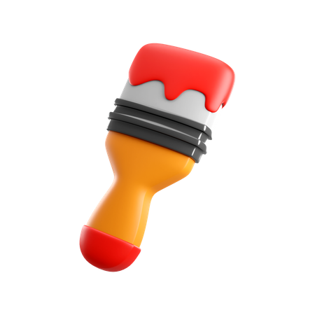 Paint Brush  3D Icon