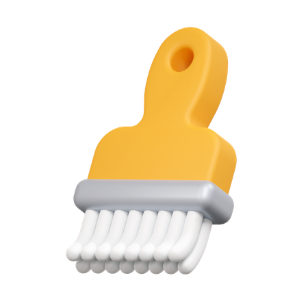 Paint Brush  3D Icon