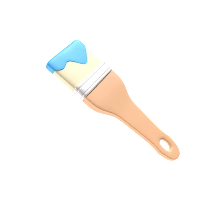 Paint Brush  3D Illustration