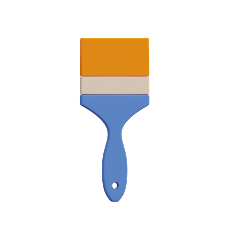 Paint Brush  3D Illustration