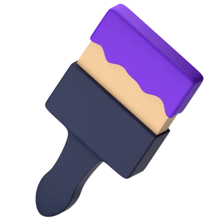 Paint Brush  3D Icon
