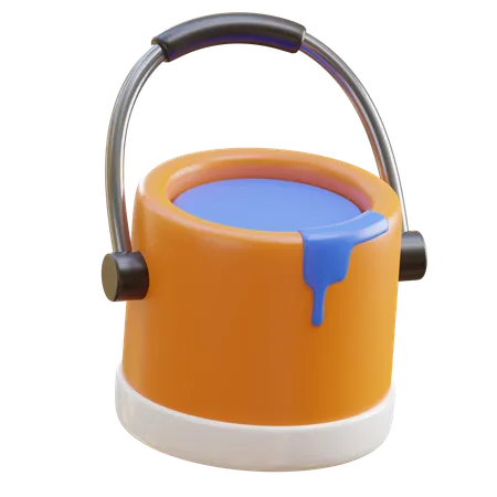 Paint bucket  3D Icon