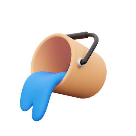 페인트 통  3D Icon