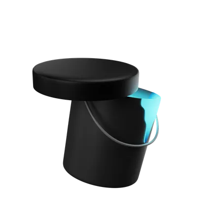 Paint Bucket  3D Icon