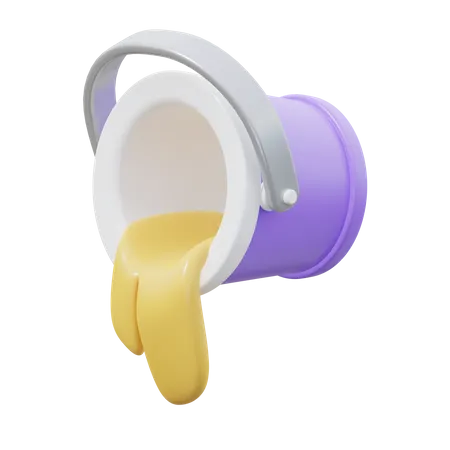 Paint Bucket  3D Icon