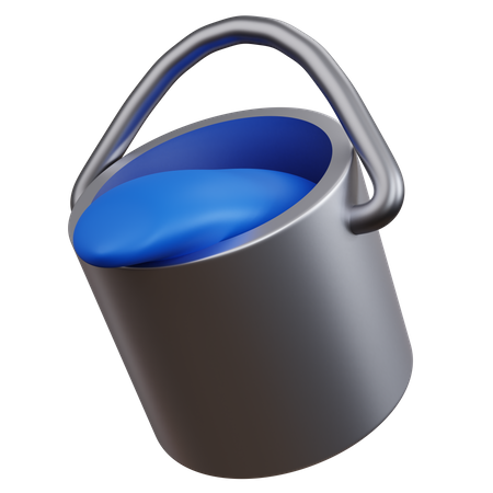 Paint Bucket  3D Icon