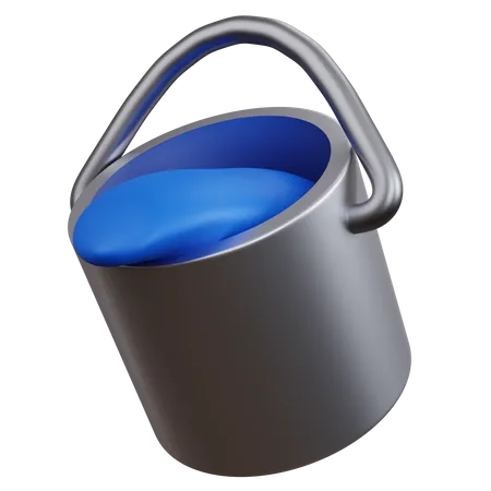 Paint Bucket  3D Icon