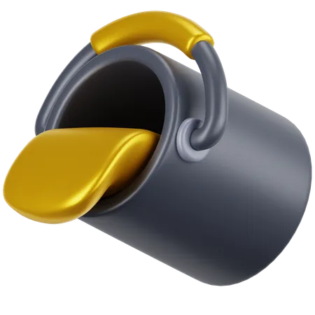 Paint Bucket  3D Icon